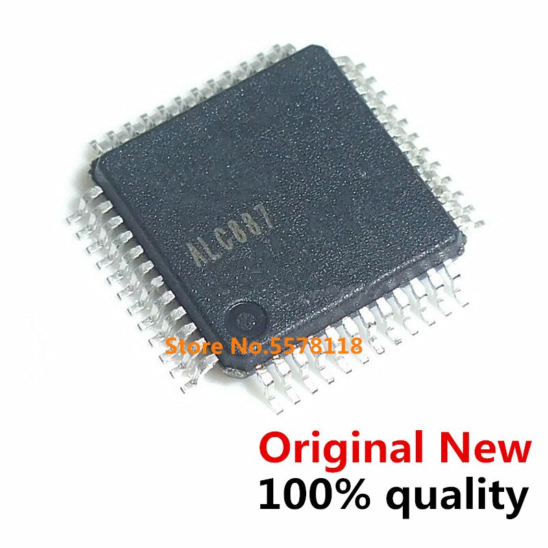 10pcs Chipset ALC887 QFP-48 Baru