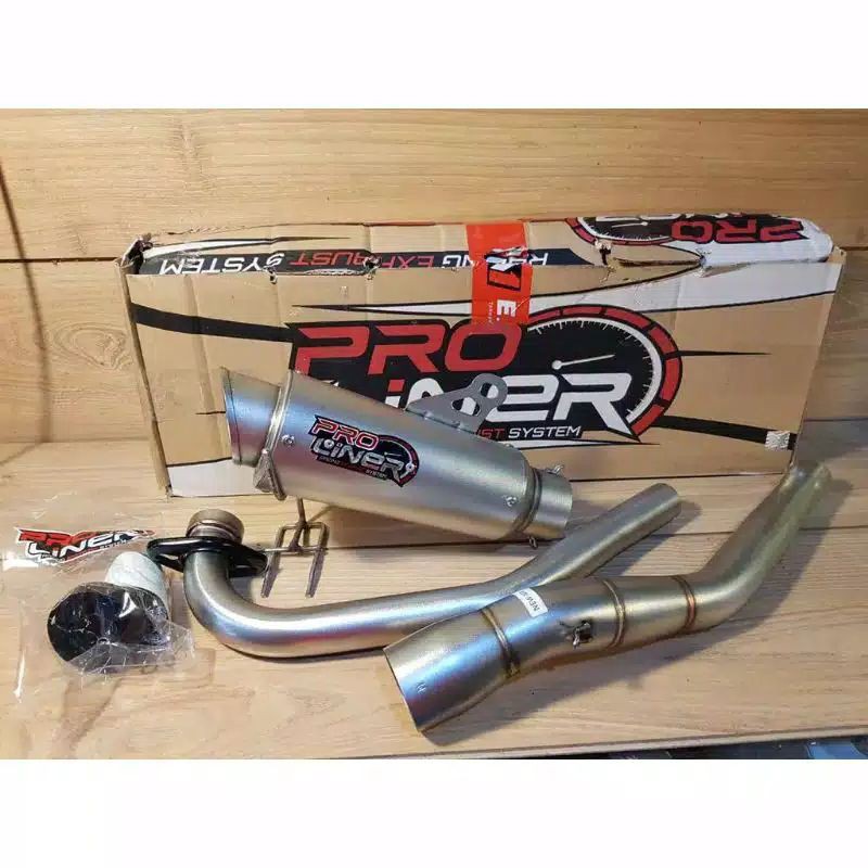 KNALPOT PRO LINER ORI R15V3 HONDA GTR SONIC VIXSION CBR150R
