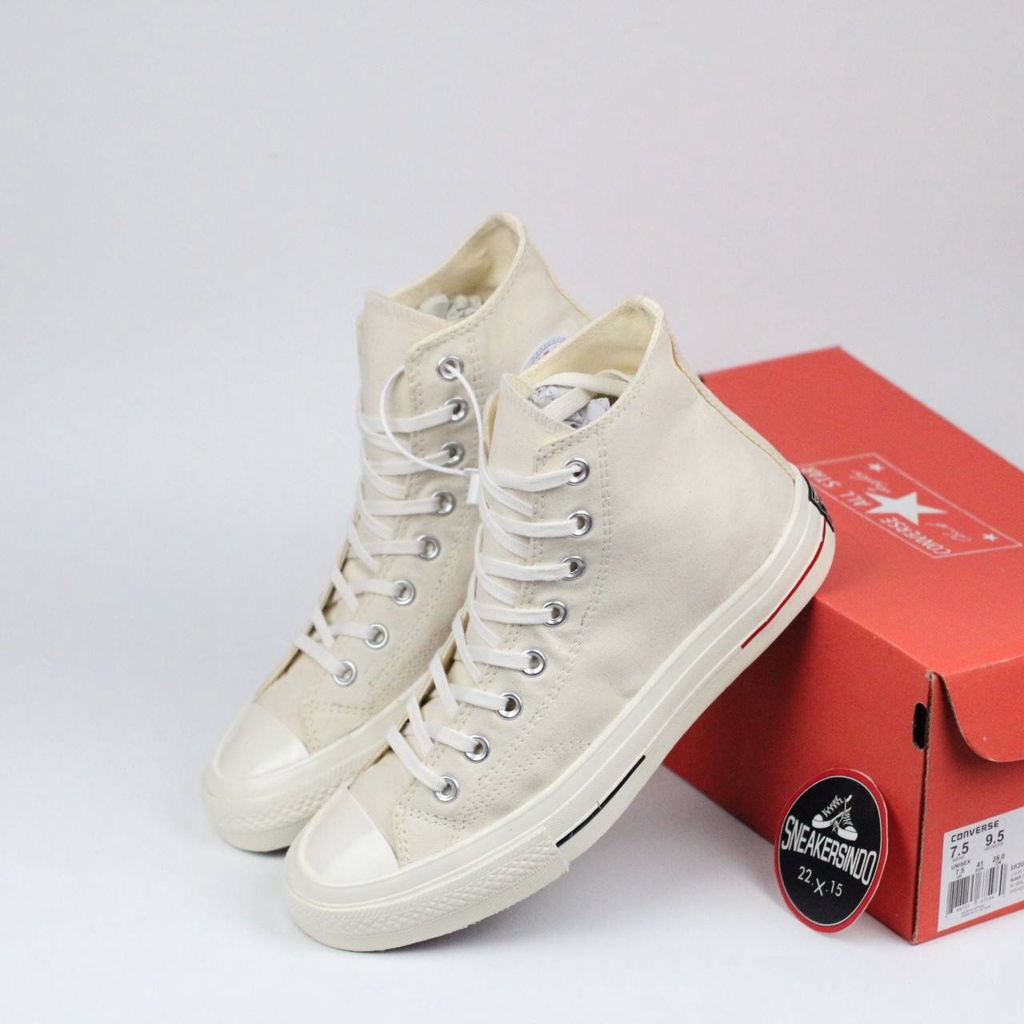 Sepatu CONVERSE Chuck Taylor All Star 70s Hi Vintage Balery Rose True White