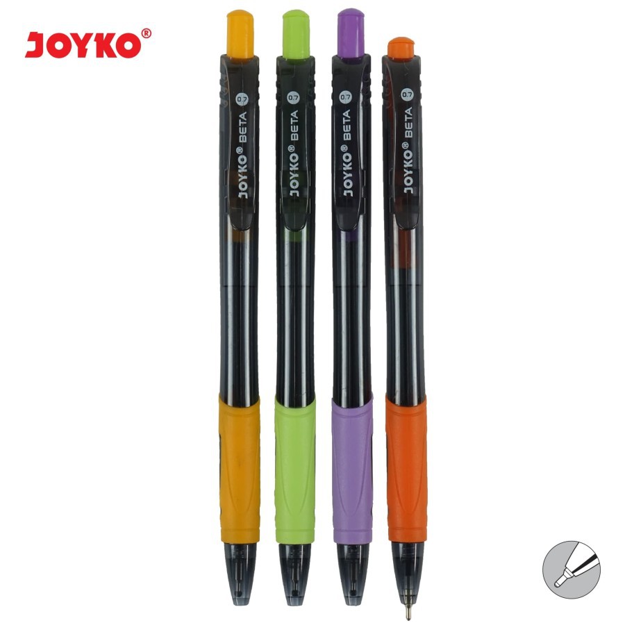 

Pulpen Joyko Beta BP-207 Beta 0.7mm Hitam