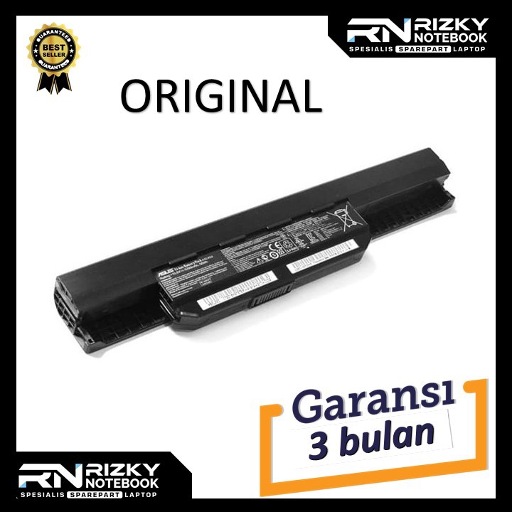 Baterai Laptop Asus A43S k53 A44H X44H X43U K43U A43U A43SV X43 X44A X53 X54 A83 X84 A32-K53 Original