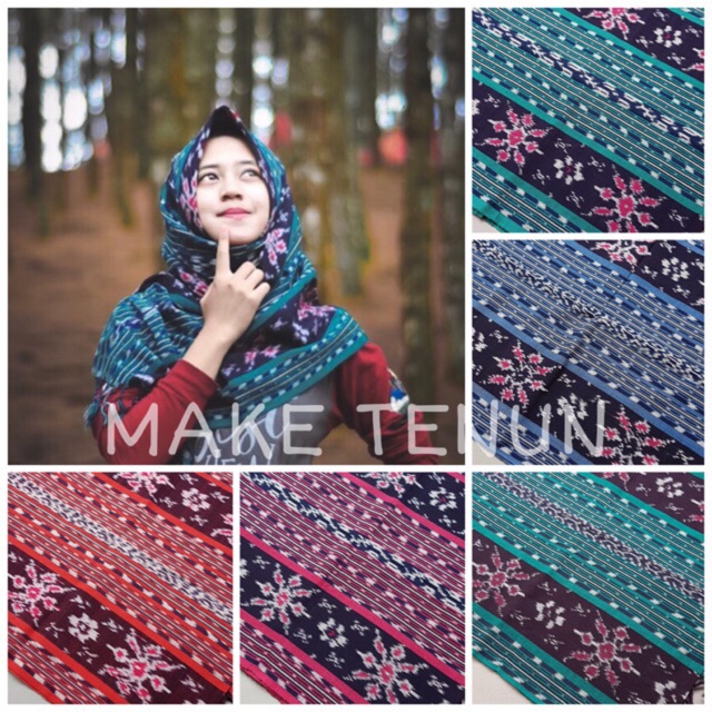 Selendang Tenun Motif NTT