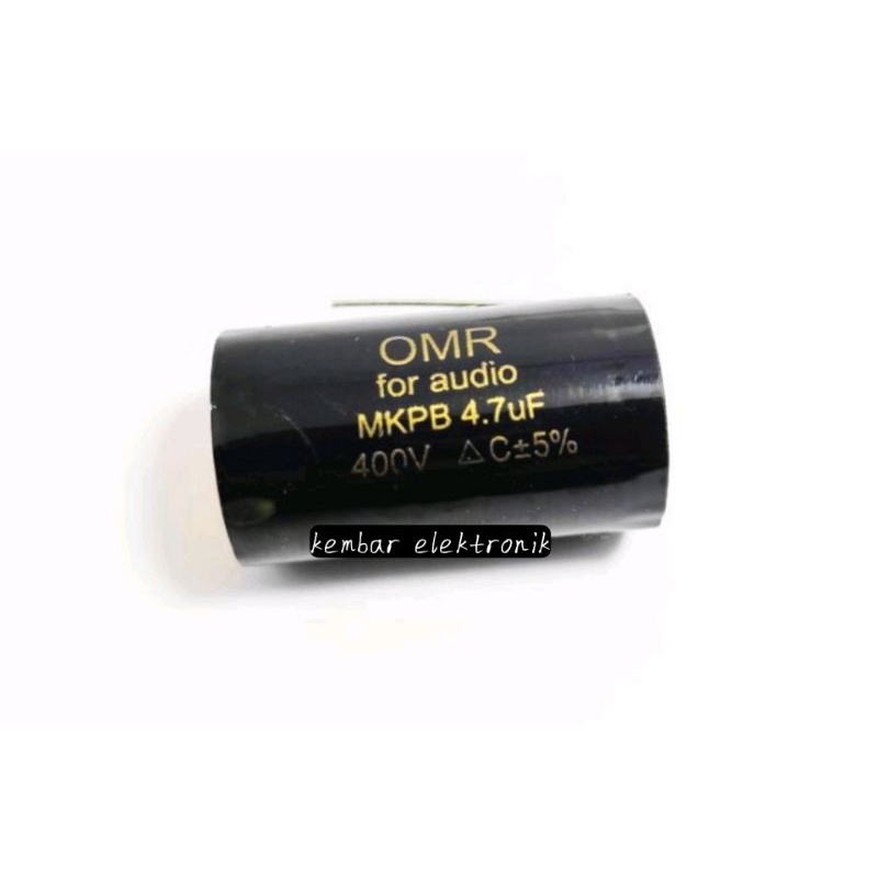 Kapasitor capasitor capacitor 475 4.7uf 400v omr for audio original