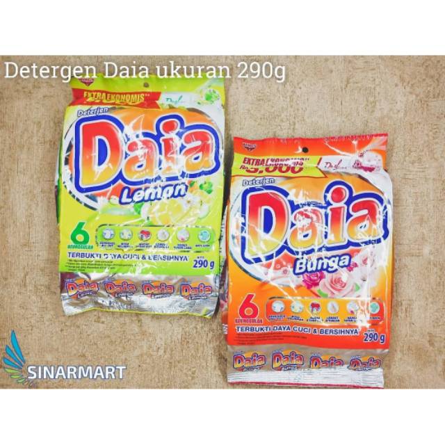 SABUN DETERGENT DAIA 265G