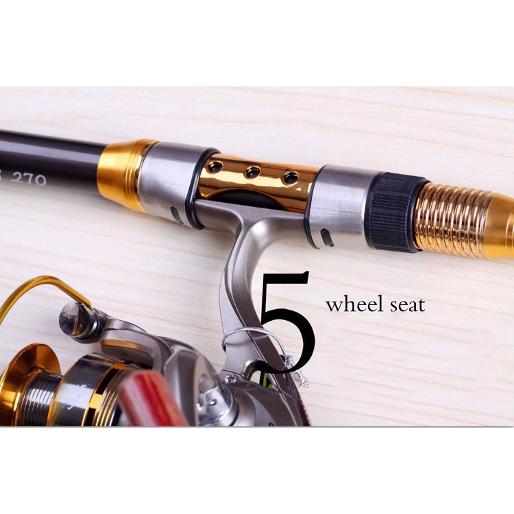 (100% BARANG ORI) Yuelong Joran Pancing Antena Portable Carbon Fiber Sea Fishing Rod