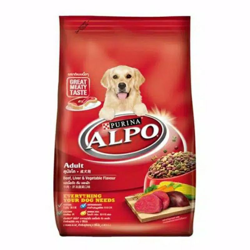alpo adult beef dog food 10kg