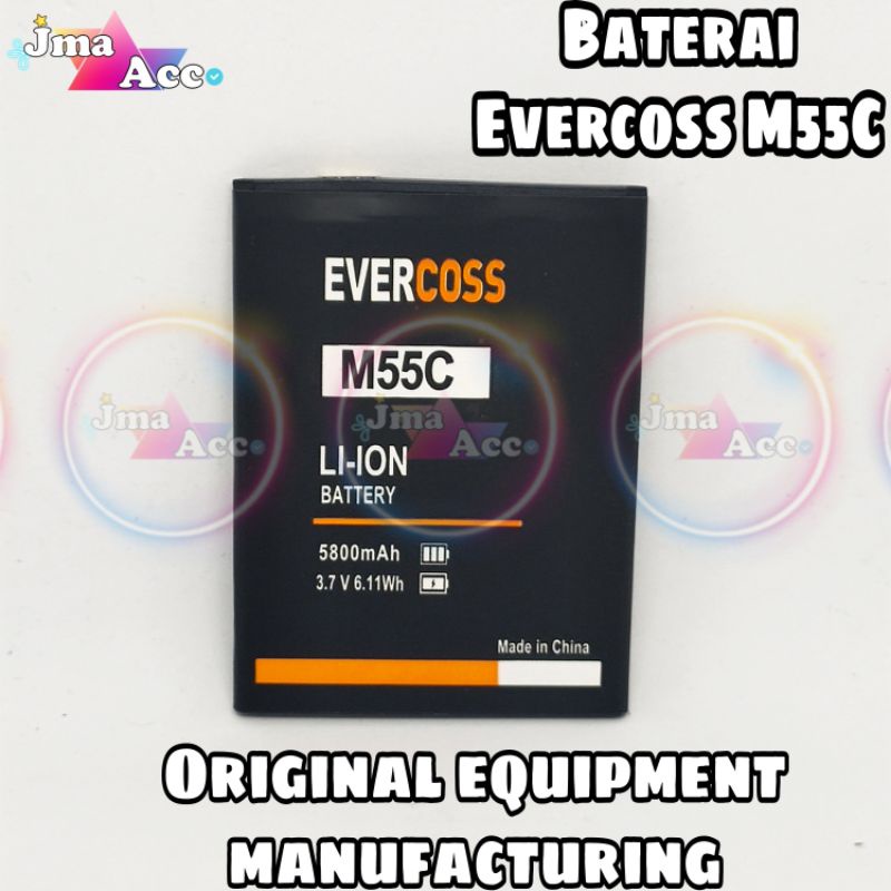 Baterai Evercoss M55C Battery Batre Hp