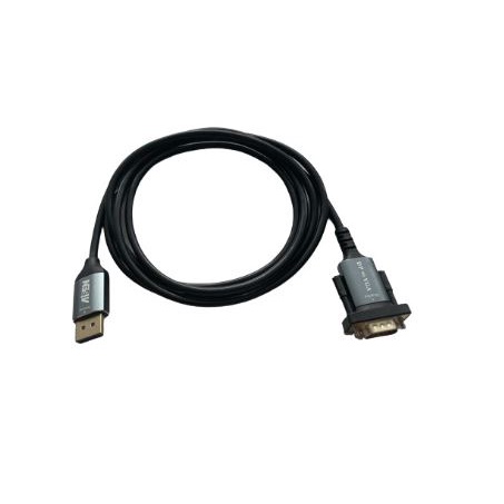 Dp displayport to vga cable aisen 1.8m 1080p full hd for pc cpu laptop - Kabel display port to d-sub 15 pin 1.8 meter