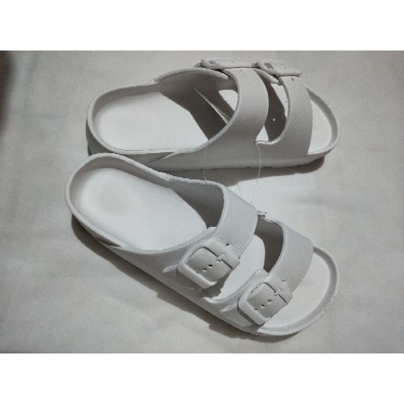 Sandal gesper ban 2 slip on merk DUA KAKI tinggi 3cm BP FINETIC Slippers