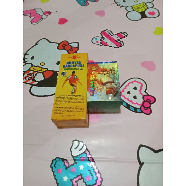 

LONGGU FENGSHI LIN 30 CAPSULES + MINYAK GANDA PURE CAP LANG 60 ML