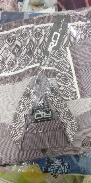 Odza Kemeja Batik Lengan Panjang Pria Slim Fit Hem Batik Jogja Pesta Dakebawa