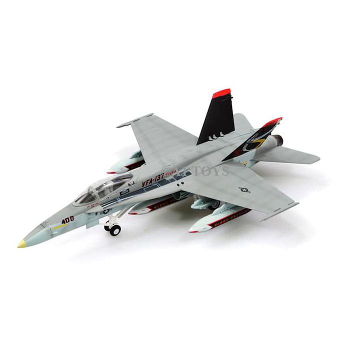 Miniatur Pesawat Tempur F/A18C Hornet VFA-137 Easy Model 24 cm 1:72