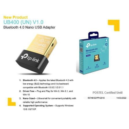 TP-Link UB400 Bluetooth 4.0 Nano USB Adapter