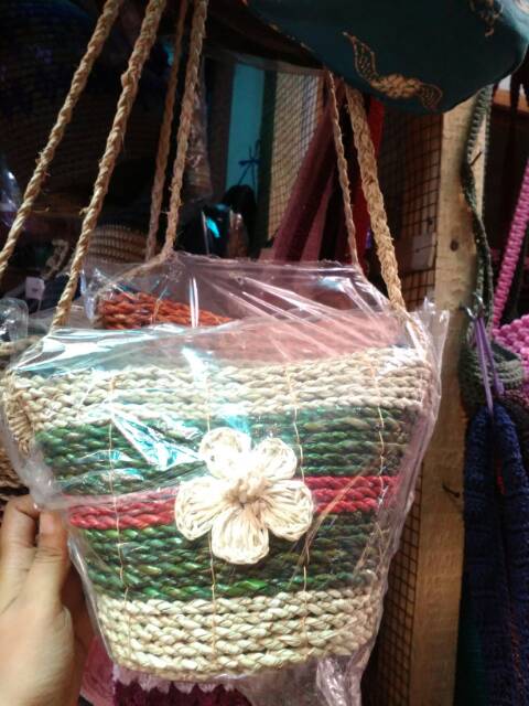 Tas Selempang Pandan - Tas Wanita Harga Murah - Souvenir unik khasJogja