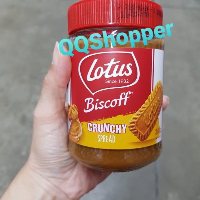 

SELAI- LOTUS BISCOFF SPREAD 400 / 400G / 400GR - BISCOFF CRUNCHY 380GR - BISCOFF SPREAD -SELAI.