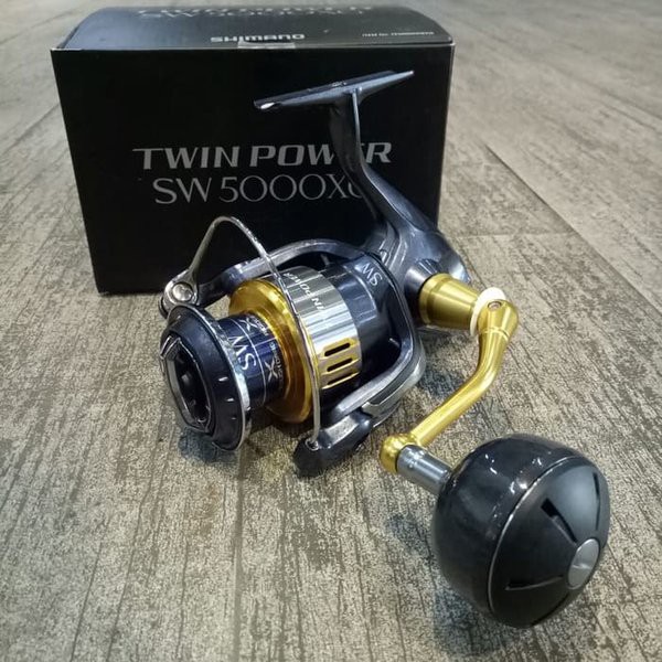 Rel Pancing Reel Pancing Shimano Twin Power 15 SW 5000 XG 11 1 bb Katrol Pancing Gulungan Pancing