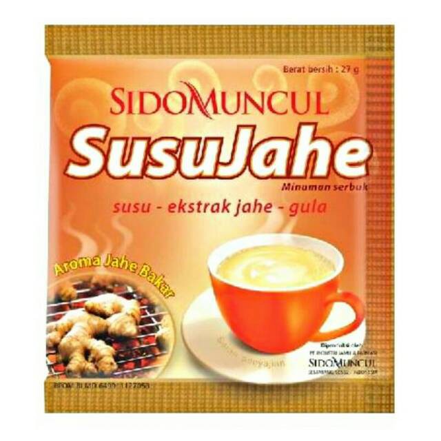 

SUSU JAHE SIDOMUNCUL MINUMAN INSTAN SACHET 27gr