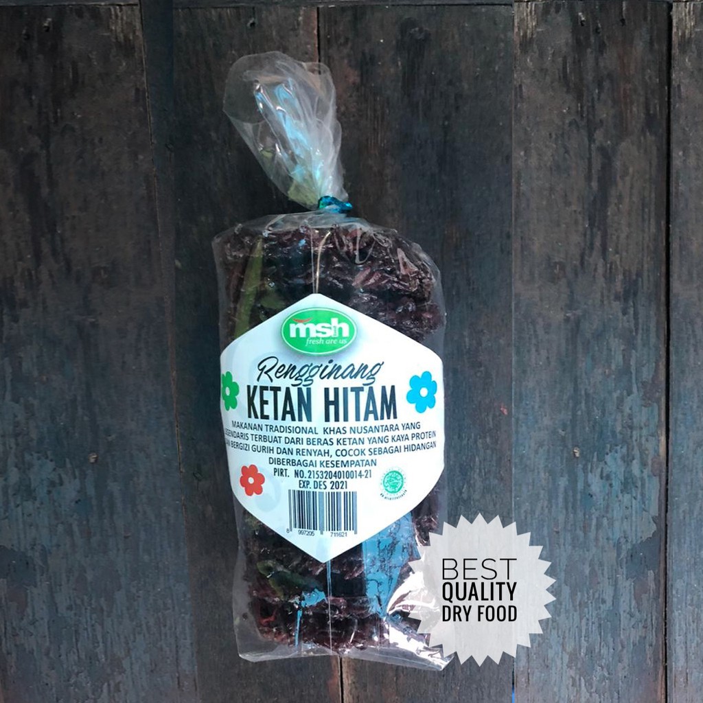 

Rengginang Ketan Hitam 200 Gr