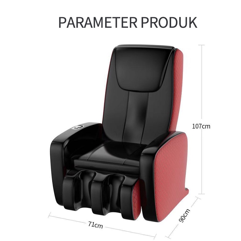 XUTI Kursi pijat multifungsi yang dapat disesuaikan/kursi pijat listrik kecil/kursi pijat remote control
