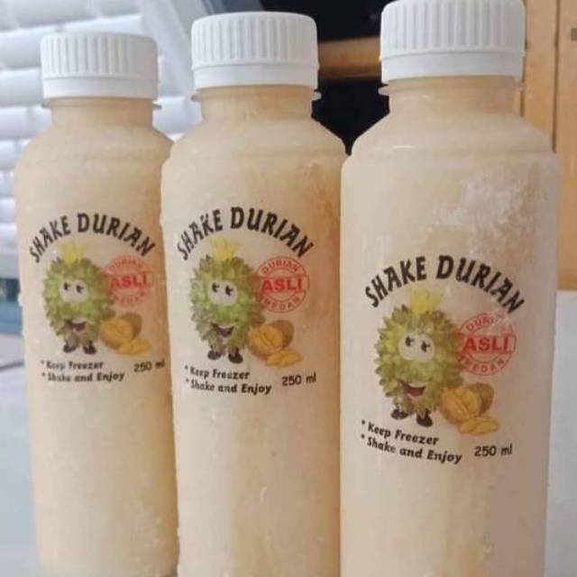 

Shake durian Medan 250ml