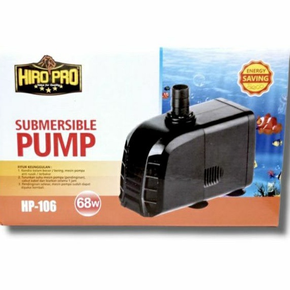 PROMO MURAH Pompa kolam aquarium HIRO PRO HP 106