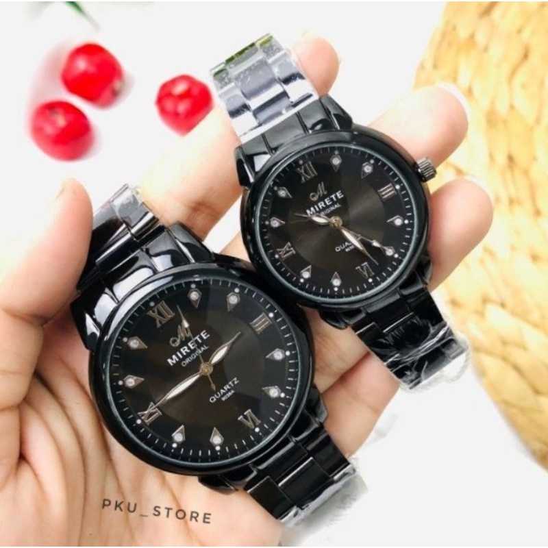 JAM COUPLE PRIA DAN WANITA MIRETE ORIGINAL