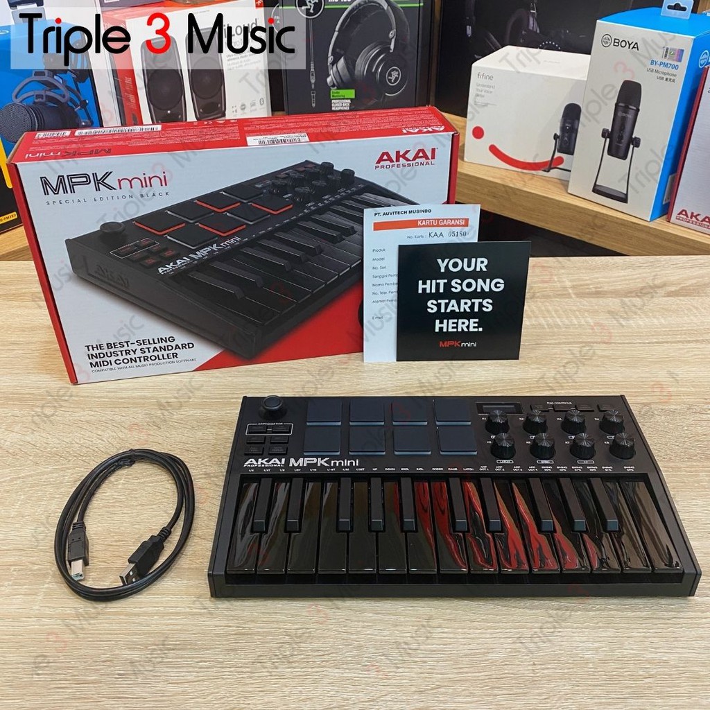 AKAI MPK MINI MK3 MK III ORIGINAL Midi Controller Multi warna