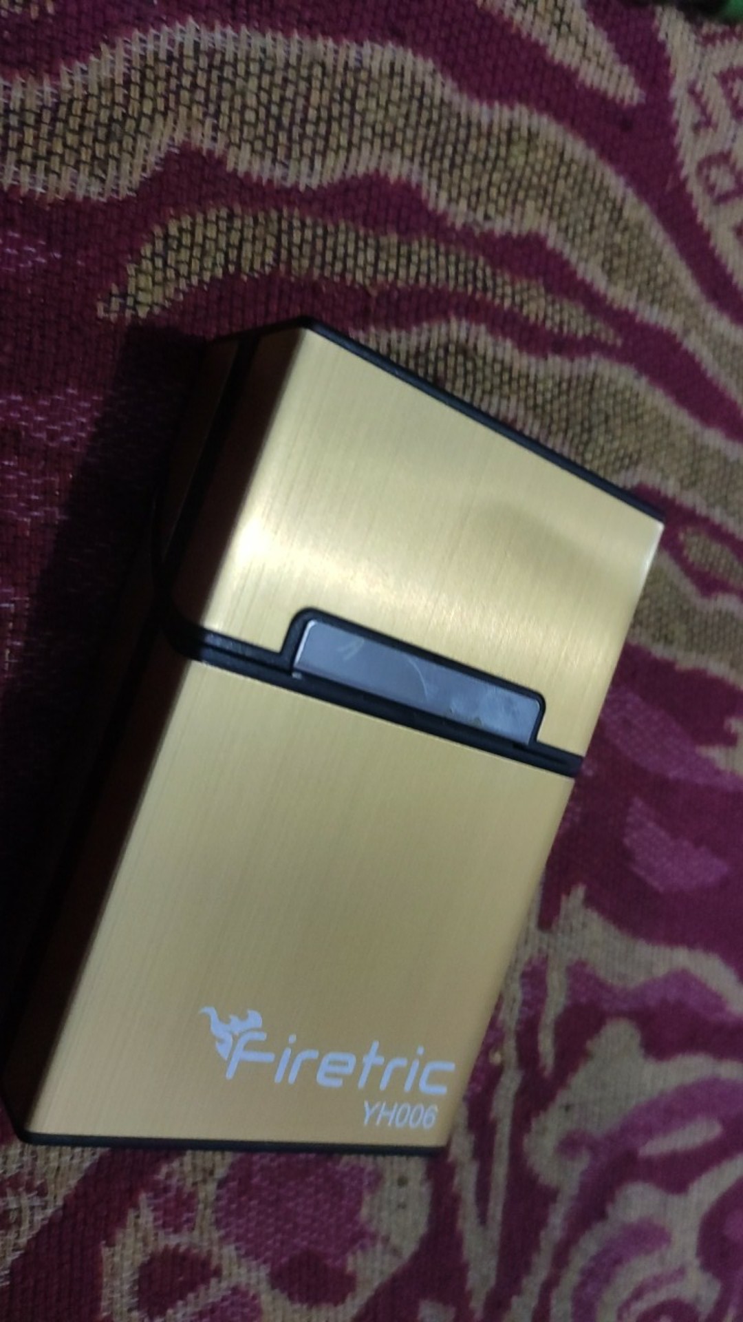 Kotak Bungkus Rokok Elegan Aluminium Cigarette Case - Taffware