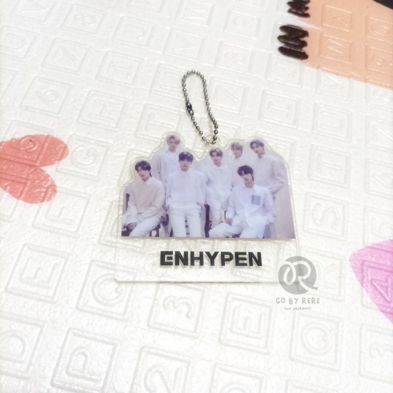 [Ready Stock] Official Acrylic Keyring Enhypen - Hakanai POB UMS Japan