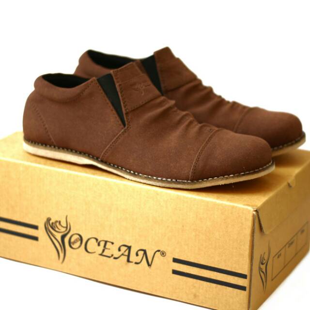 Sepatu Pria / Sepatu Kulit / Sepatu Formal / Sepatu Pantofel Jackwell Marc Oxford Brown 0303
