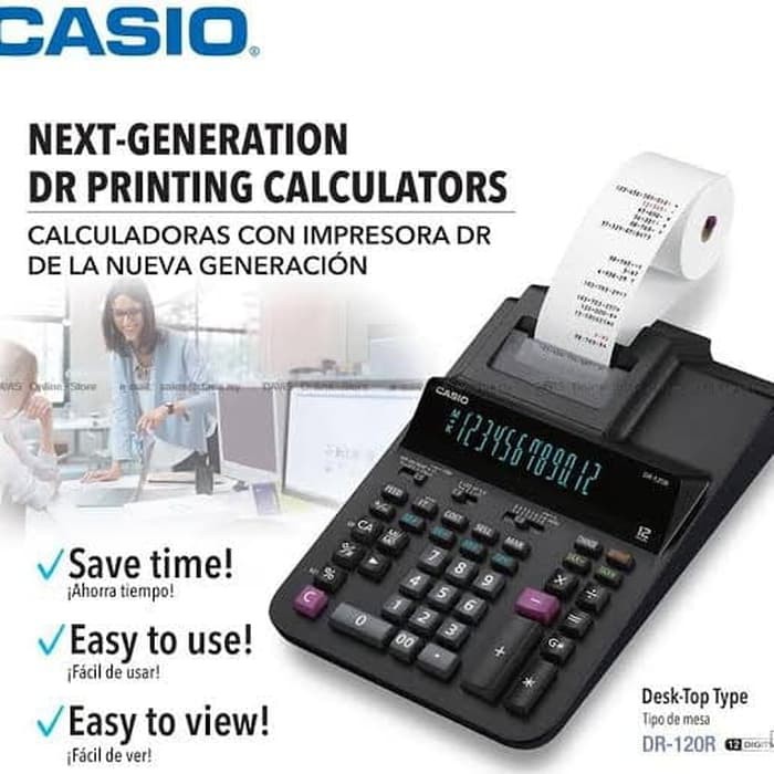 

Casio + CANON MP 1211 CANON MP-1211 MP1211 DR120R DR120 R DR 120R DR 120 R 12 digit garansi resmi CALCULATOR PRINTER CETAK KERTAS KELUAR DOUBLE PRINT