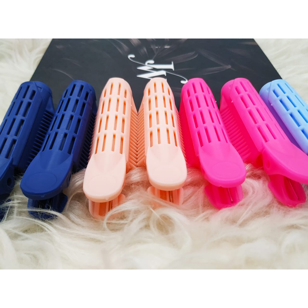 Jepitan Roll Rambur isi 2 PCS Hair Root Fluffy Clip Jepit Blow Rambut Gelombang Alami [2PCS] PREMIUM