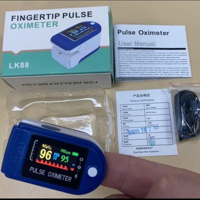 Fingertip Pulse Oximeter Lk 88
