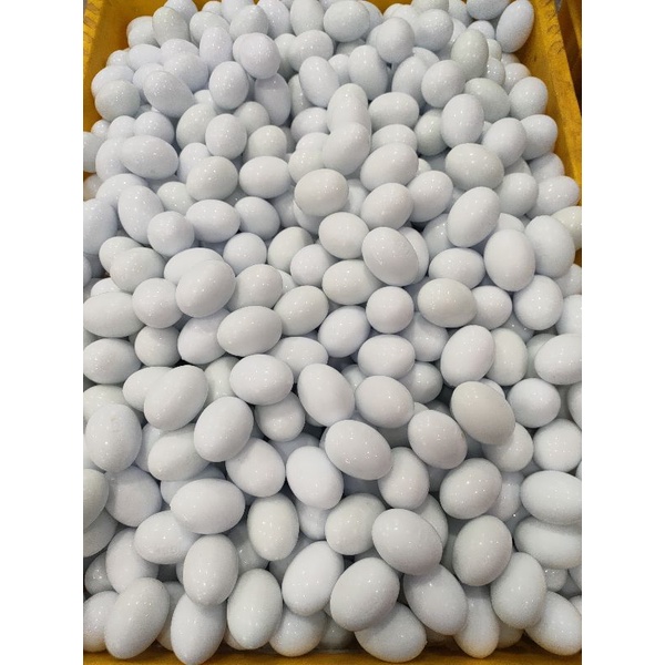 Ay00 Telor Palsu Merpati 10 Butir / Telur Mainan Merpati Telur Mitasi Merpati Mainan Burung Merpati