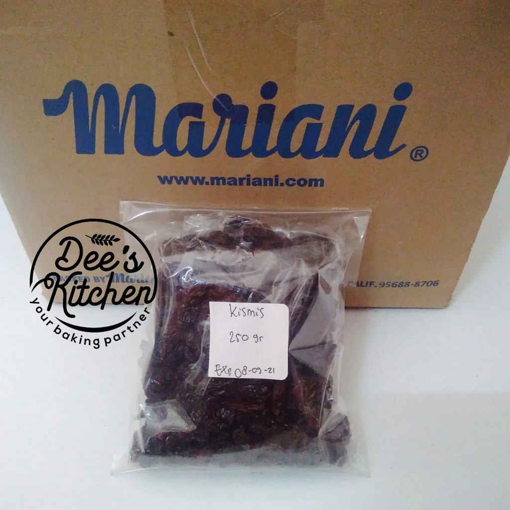 

Kismis Mariani/manisan kismis kering 250gr - Repack