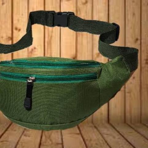 ➲ tas pinggang pria wanita durable merah hijau army ♙