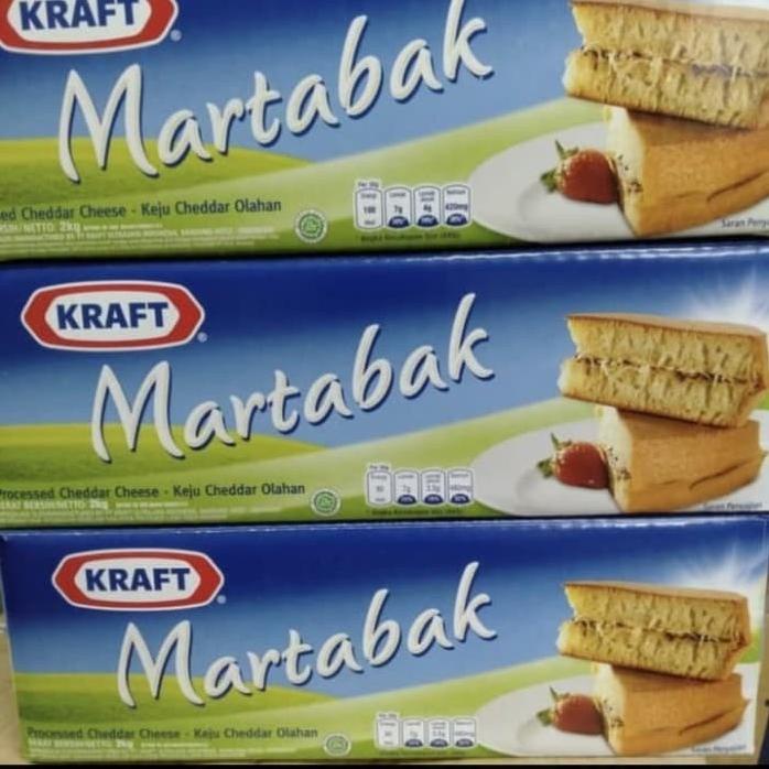 

KEJU CHEESE CHEDDAR KRAFT MARTABAK 2 KG PROCESSED CHEDDAR CHEESE