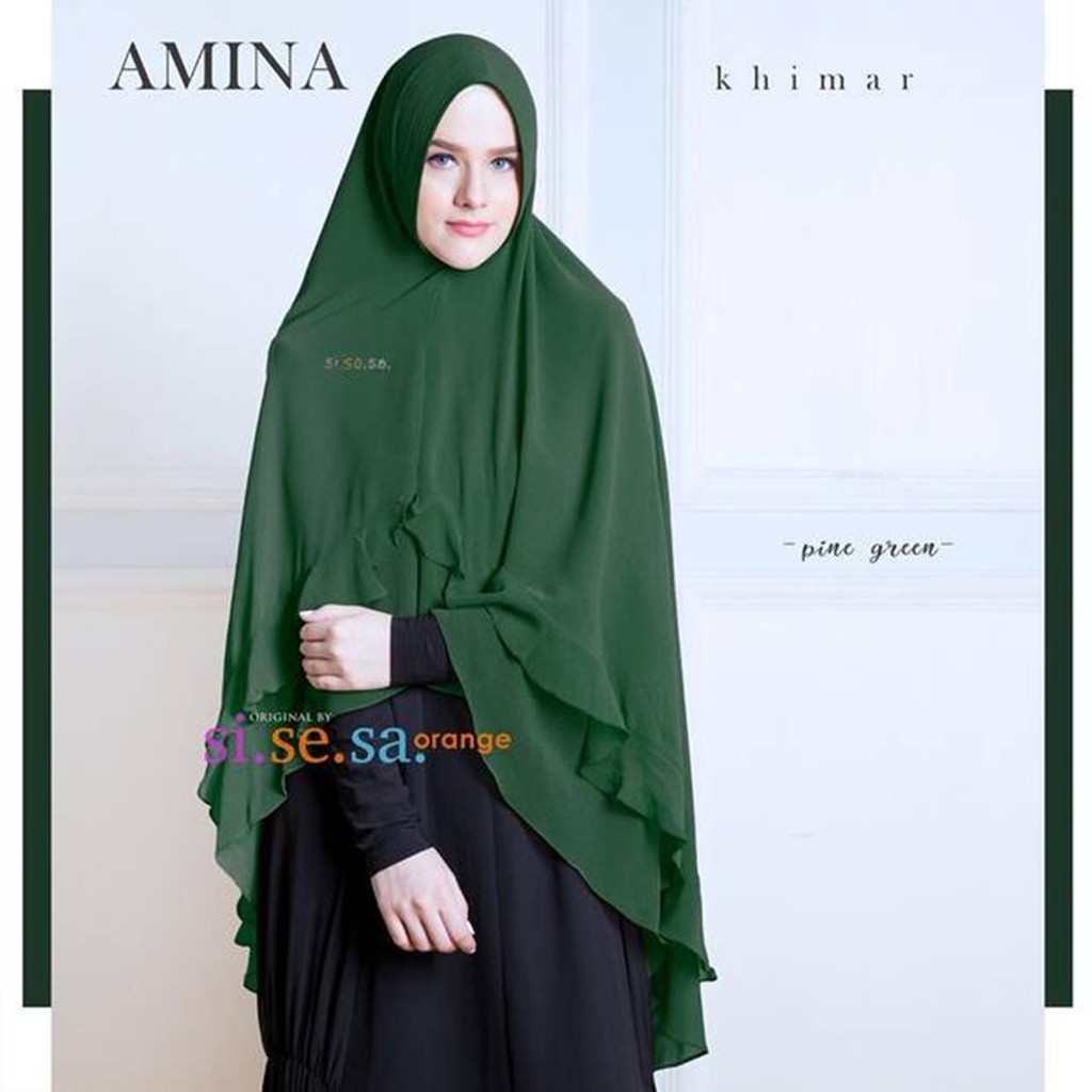 SISESA KHIMAR AMINA PINE GREEN