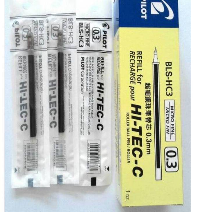 

Segera Miliki ✤ Refill/Isi ulang tinta pulpen Hi-tech pilot 0.3 ( 12 pcs )``