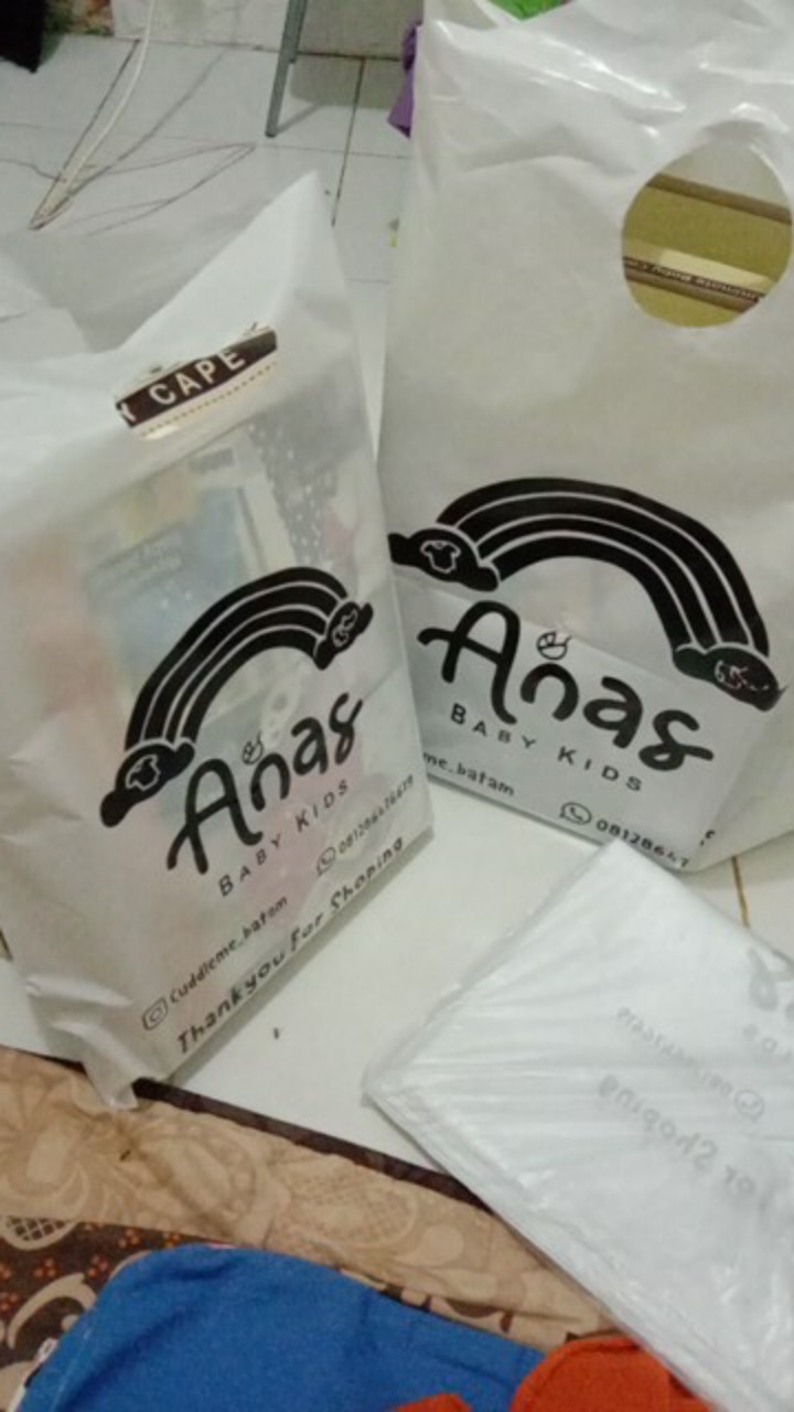 Sablon Plastik Plong Hd 30x40 Isi 100pcs