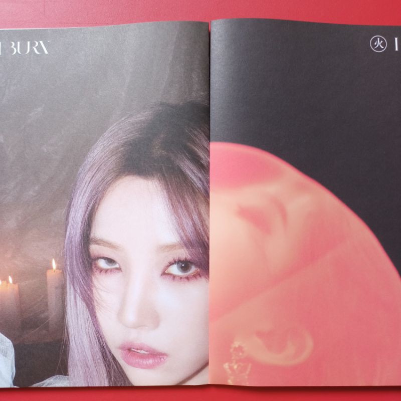 (G)I-DLE Soyeon mini poster I Burn album | GIDLE G-IDLE IDLE