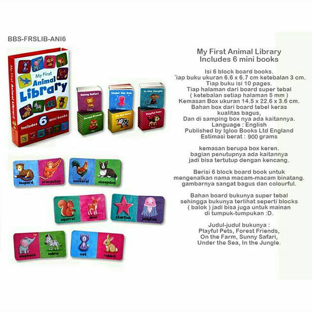 My first animal library