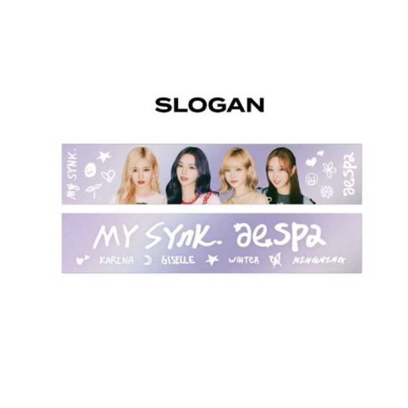 READY Official Slogan My Synk Aespa MD