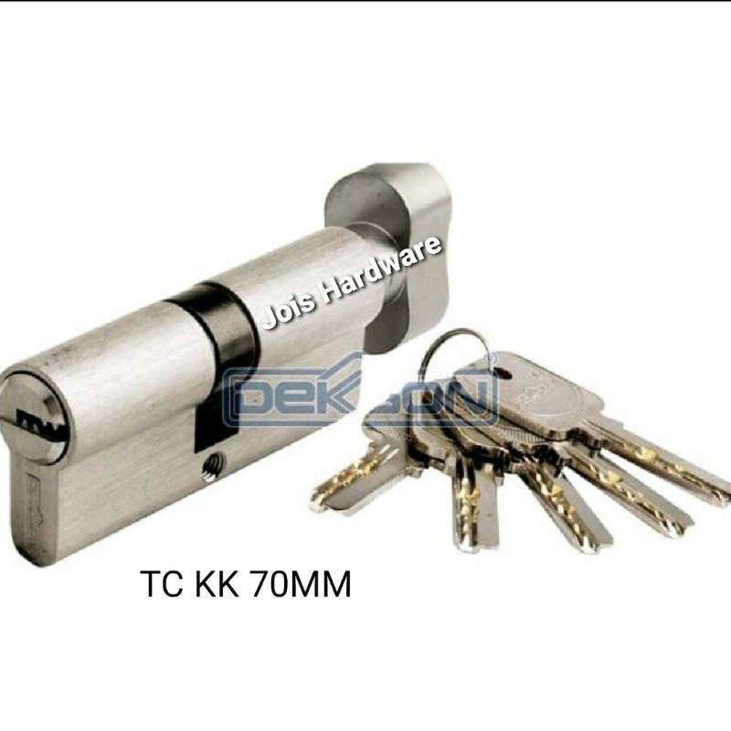 Silinder Kunci Pintu Rumah - Silinder Kunci Pintu Knop Dekson 70mm - Cylinder Key 70mm - Silinder Kn