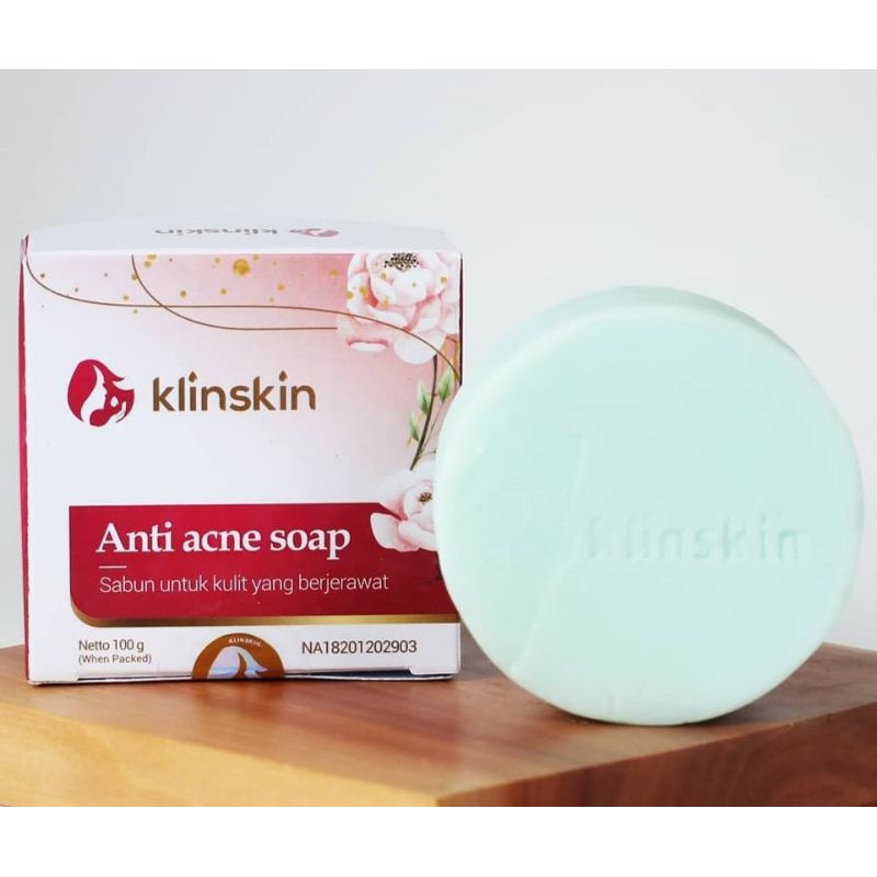 Sabun Klinskin Acne Soap - Sabun Jerawat/Penghilang Bekas Jerawat