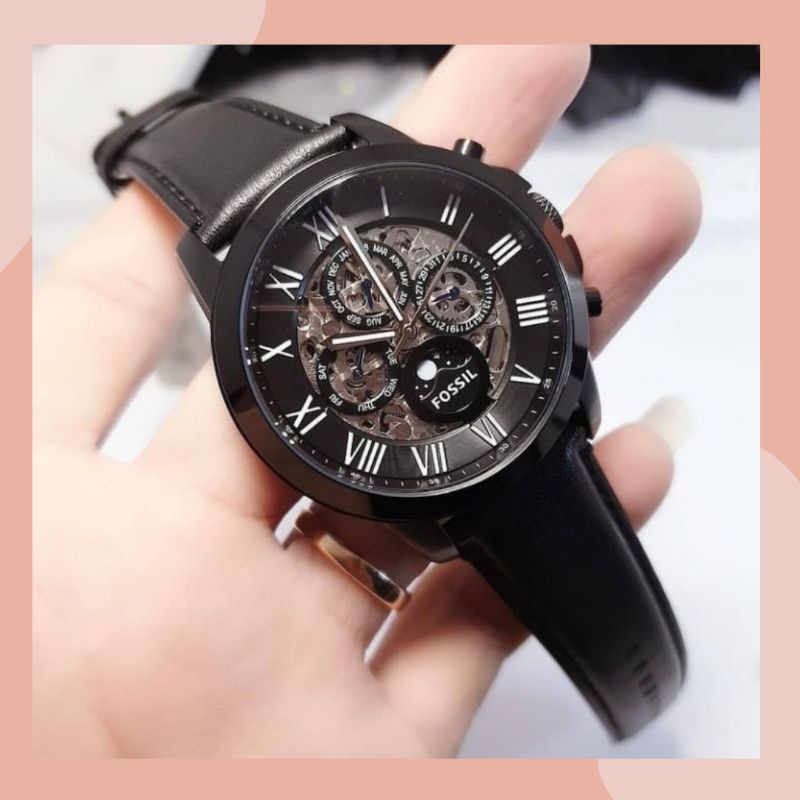 Buy 1 get 1 Jam Tangan Pria Fossil Skeleton ME 3028 Automatic Original
