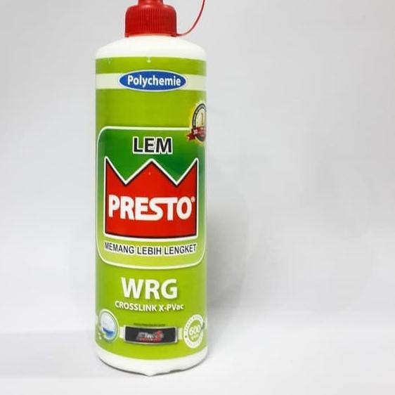 

☄ Waterproof Lem Putih Kayu Tahan Air Presto WRG 600 gram⠀ ✯