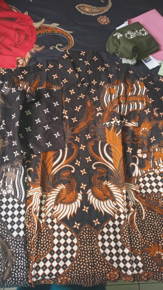 Kemeja Pria Jumbo Xxl Lengan Panjang Atasan Hem Baju Kemeja Batik Big Size Ukuran Besar Rhn-pl