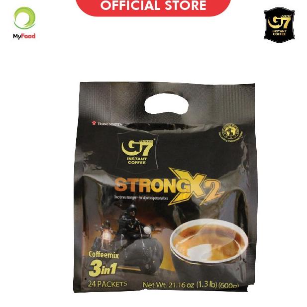 

Kopi G7 Strong X2 3 In 1 Instant Coffee 24 Stick