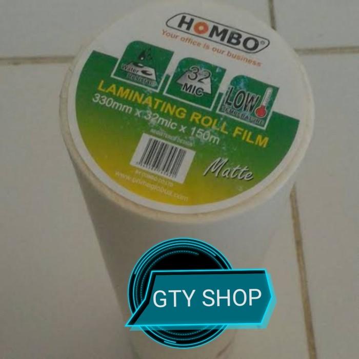 

HOMBO PLASTIK LAMINATING roll mate 330 mm * 32 mic * 150 m